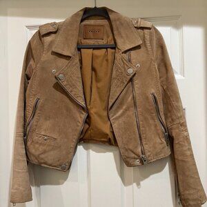 Blank NYC Tan Suede Jacket